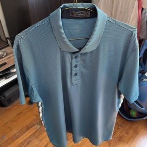 G/Fore Golf Polo Size Medium Blue